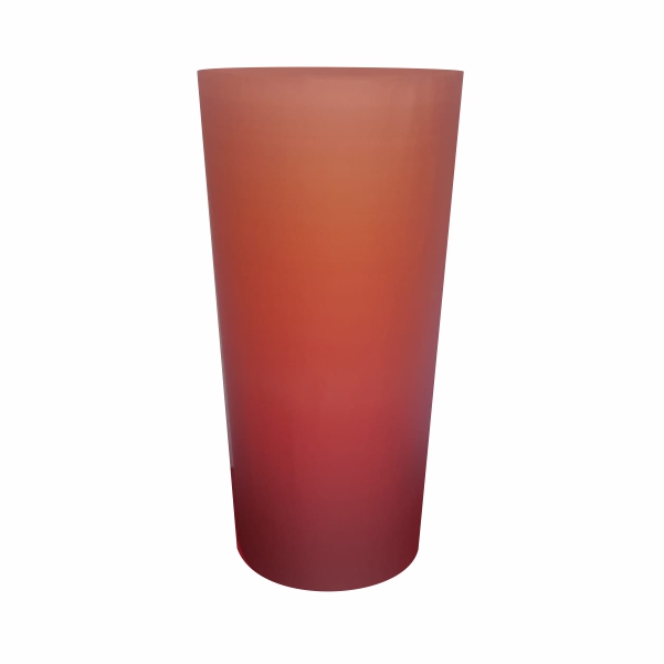 Capa cilindro Alto Degradê vermelho